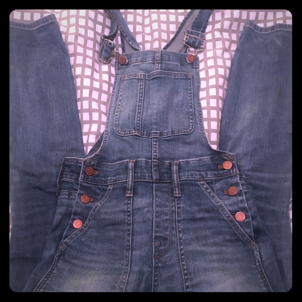 Madewell Skinny Overalls, size XS